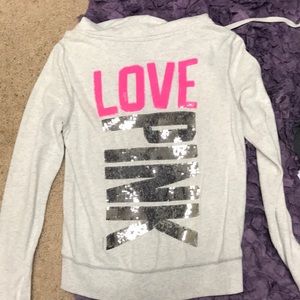 Victoria’s Secret PINK Zip-Up Hoodie